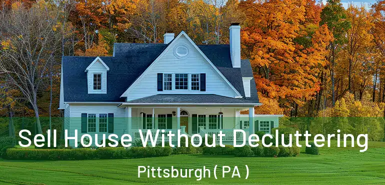  Sell House Without Decluttering Pittsburgh ( PA )