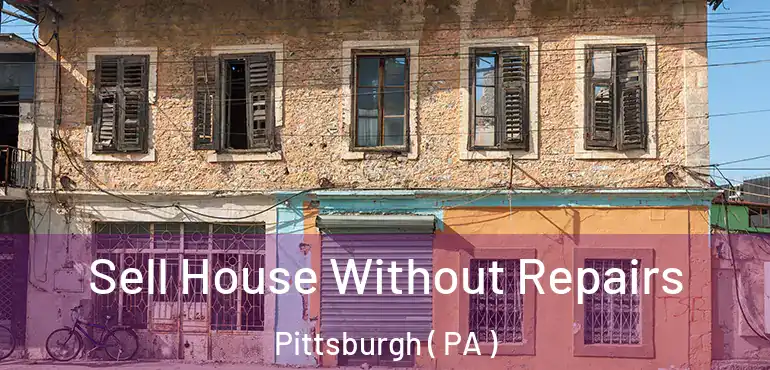  Sell House Without Repairs Pittsburgh ( PA )